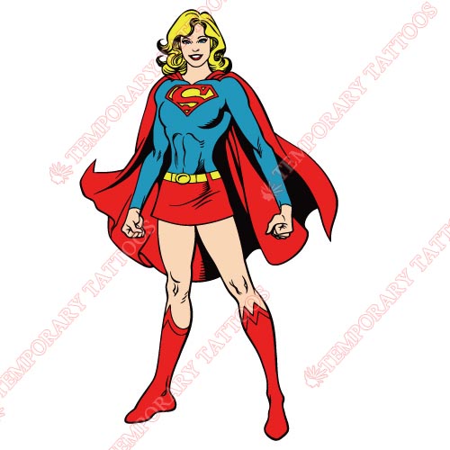 Supergirl Customize Temporary Tattoos Stickers NO.264